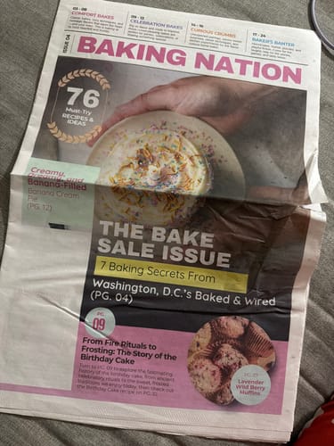 Customer photo review of Baking Nation • Issue 4