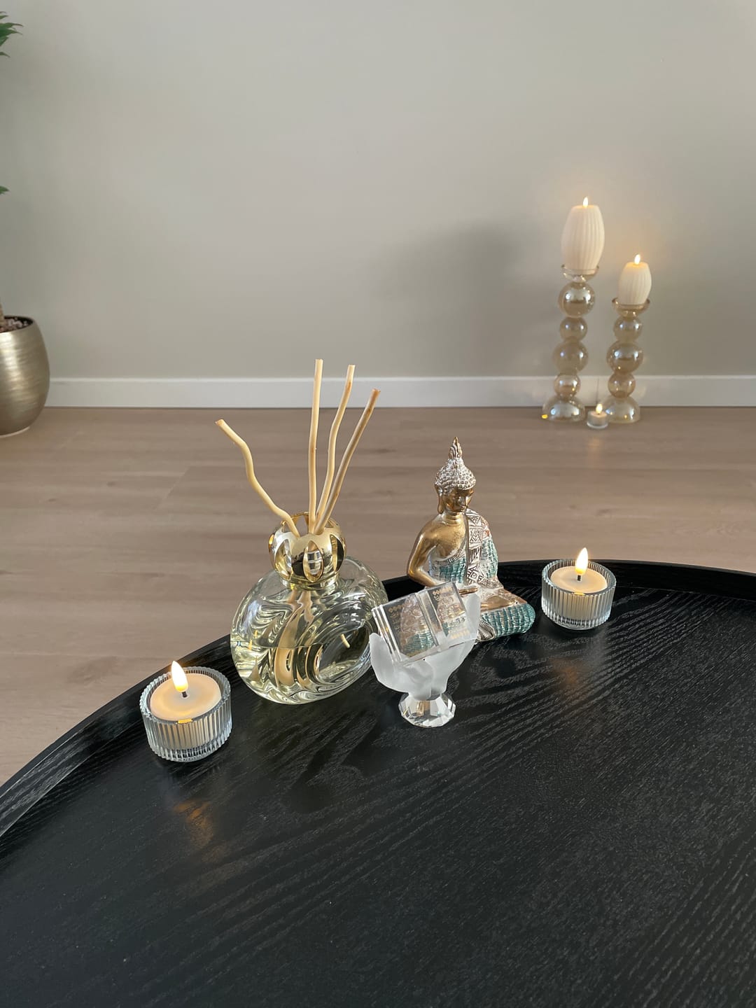 Customer photo review of LED Rillelys D 10 x H 15 cm Cream