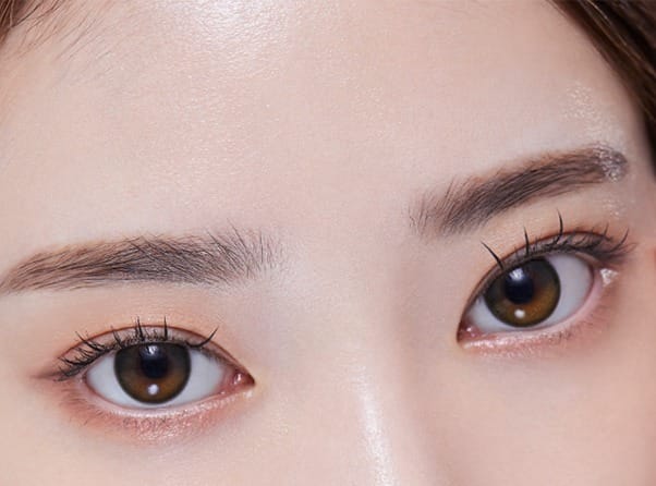 Customer photo review of Olens Glowy 1 Day Brown Color Lenses