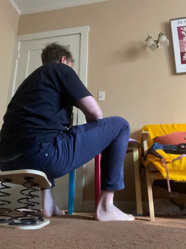 Customer photo review of Hunkerin Stool