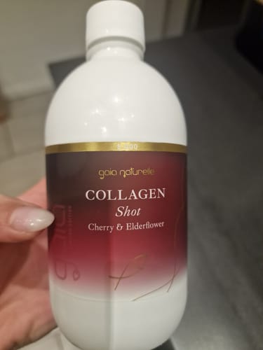 Customer photo review of Kollagen Shot Kirsche & Holunderblüte
