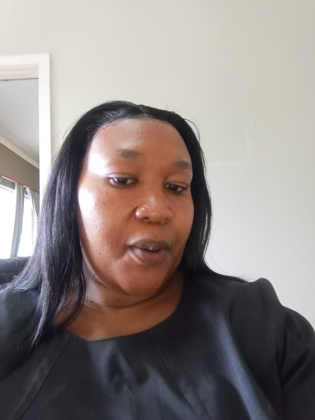 Customer photo review of Brazilian 13x4 Lace Frontal Wig Straight