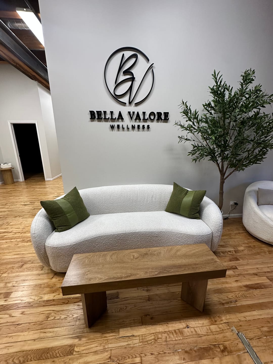 Customer photo review of Custom 3D Metal Sign For Kaitlin