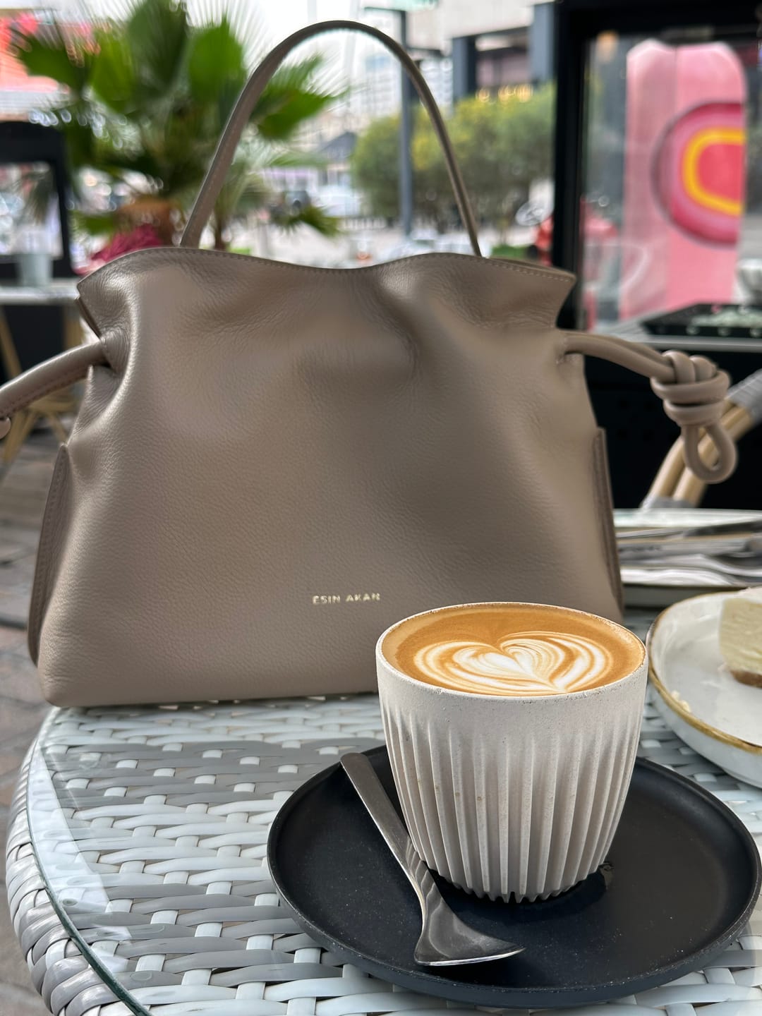 Customer photo review of Midi Emma Convertible Tote