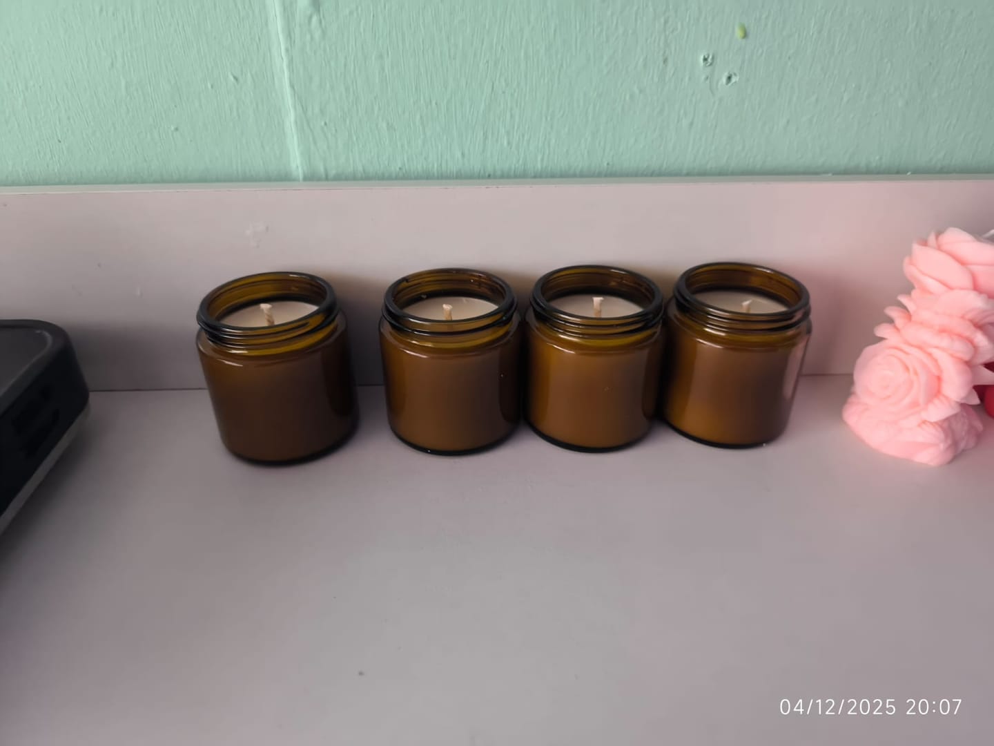 Customer photo review of Kit inicial Velas Recipiente + Taller