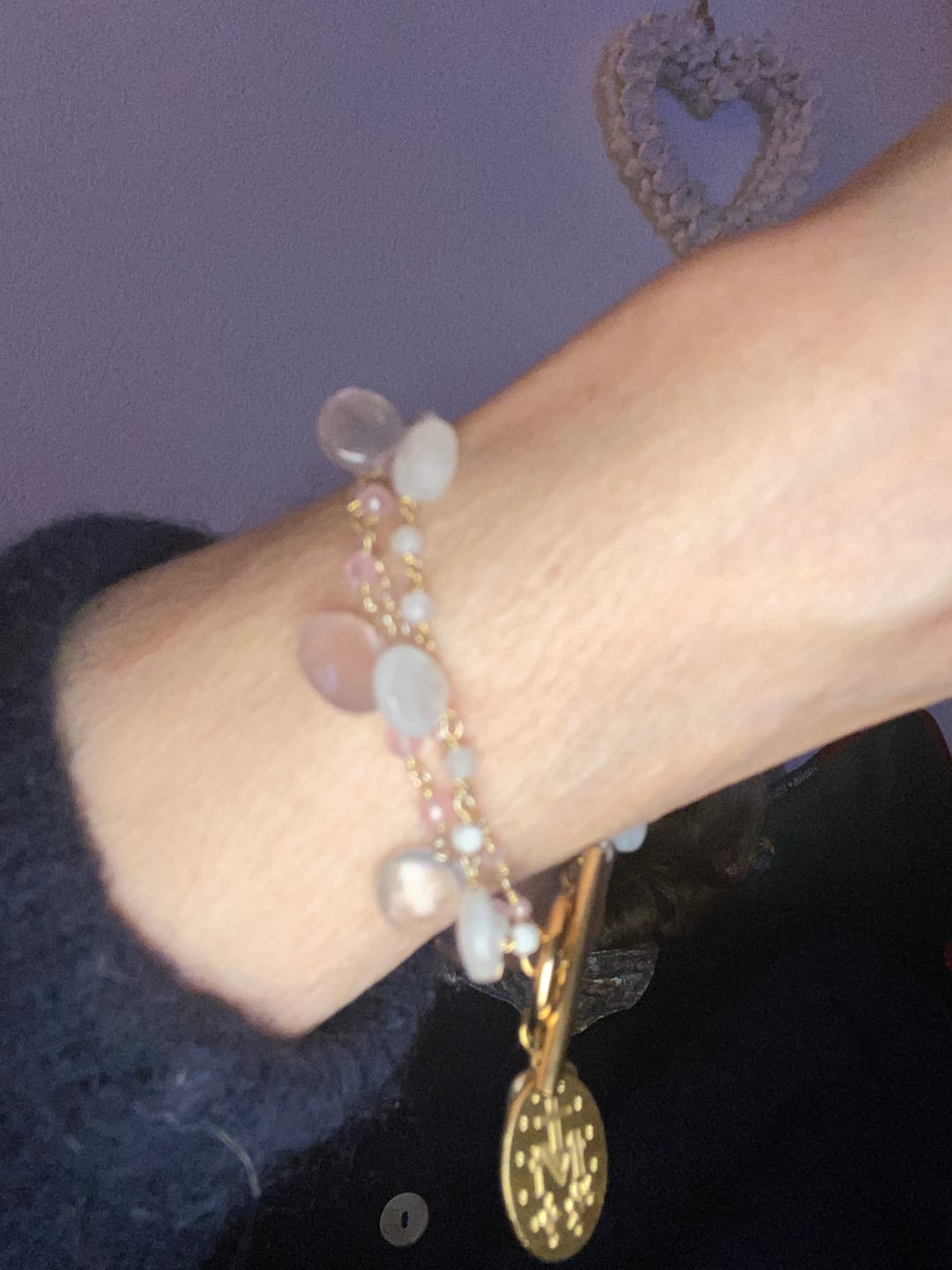 Customer photo review of Bracelet de La Bonne Mère