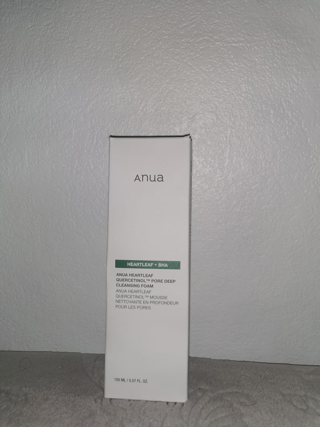 Customer photo review of Anua - Nettoyant - Heartleaf Quercetinol Pore Deep Cleansing Foam