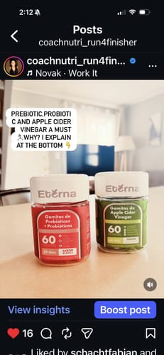 Customer photo review of Pack Vinagre de Manzana + Probióticos