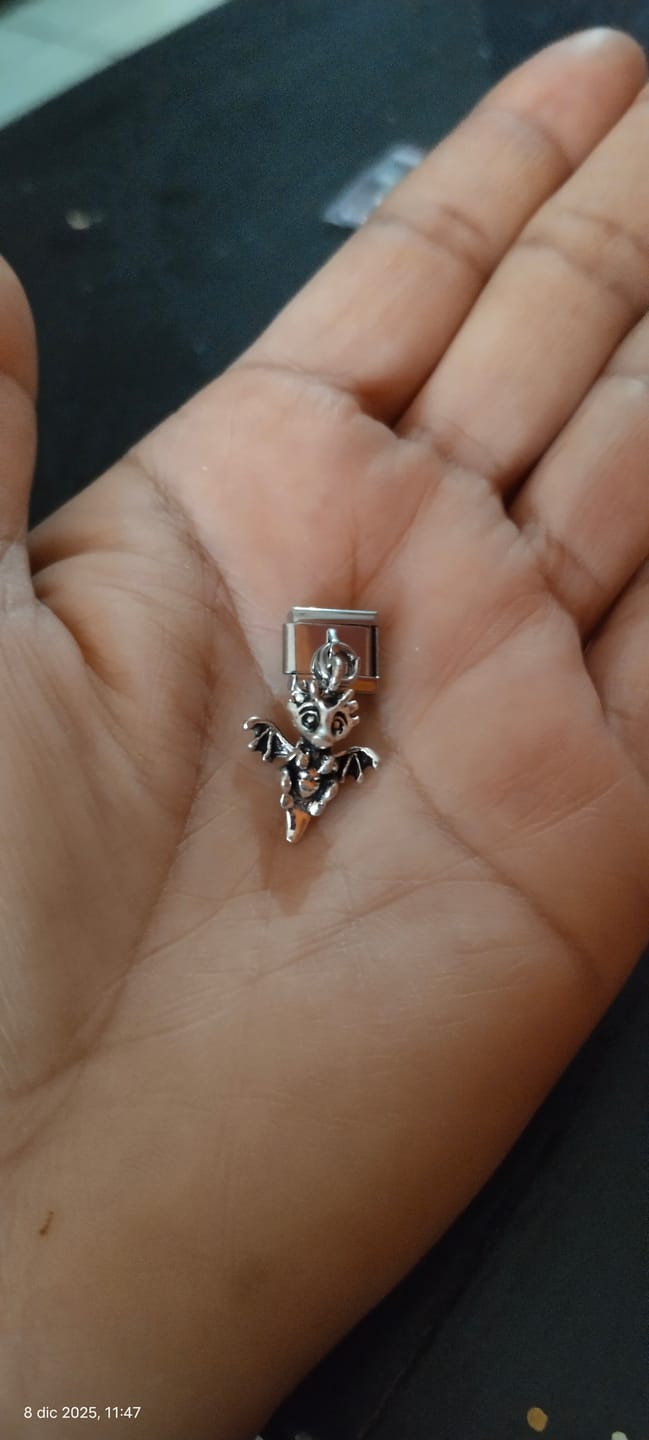 Customer photo review of Charm Dragón Mágico