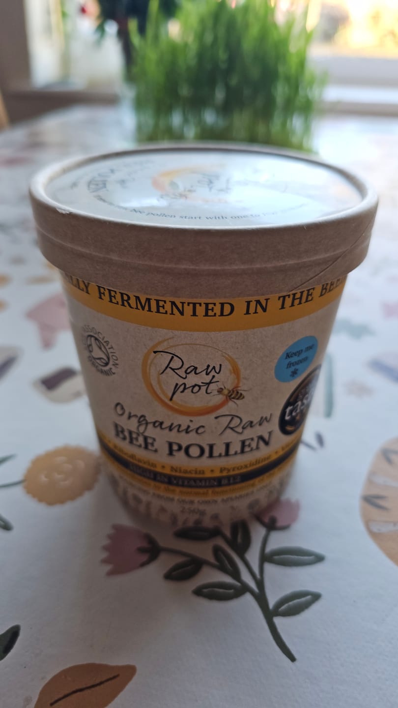 Customer photo review of Organic Raw Bee Pollen