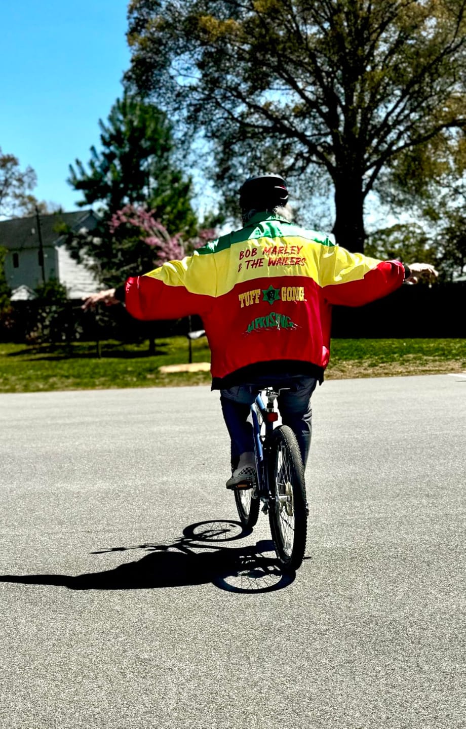 Customer photo review of Linksafe Smart Cycling Helmet