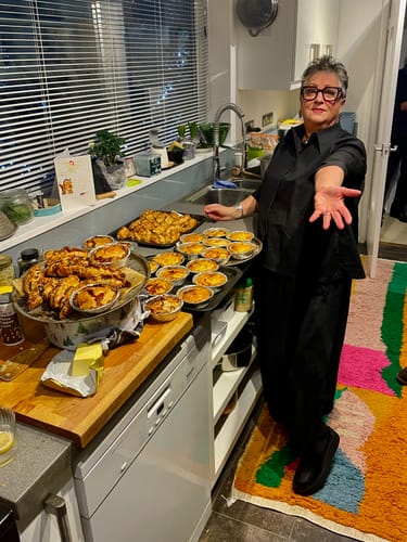 Customer photo review of Wide Leg Loose Straight Pants