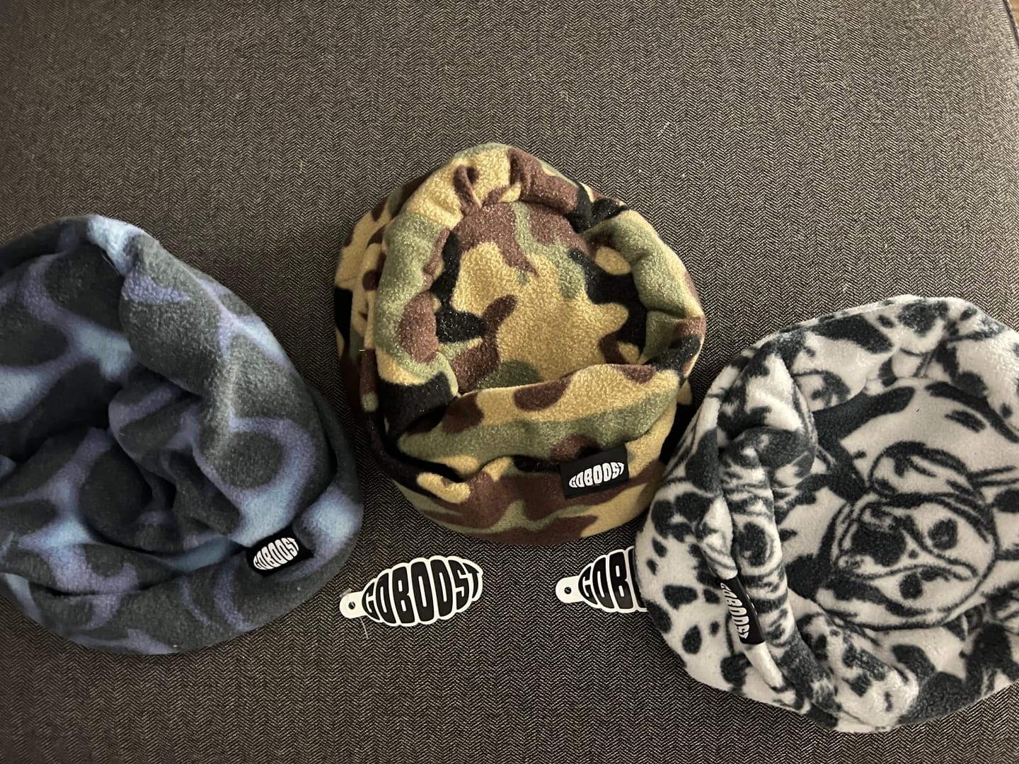 Customer photo review of Cell Beanie - Grey