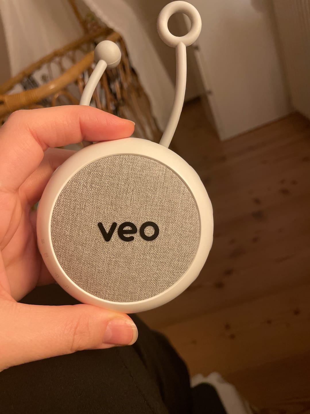 Customer photo review of Veo - Speaker rumore bianco