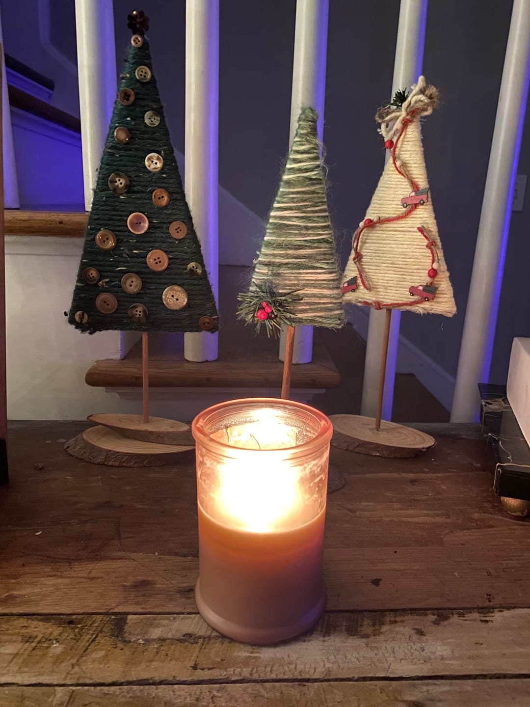 Customer photo review of Balsam & Cedar Candle
