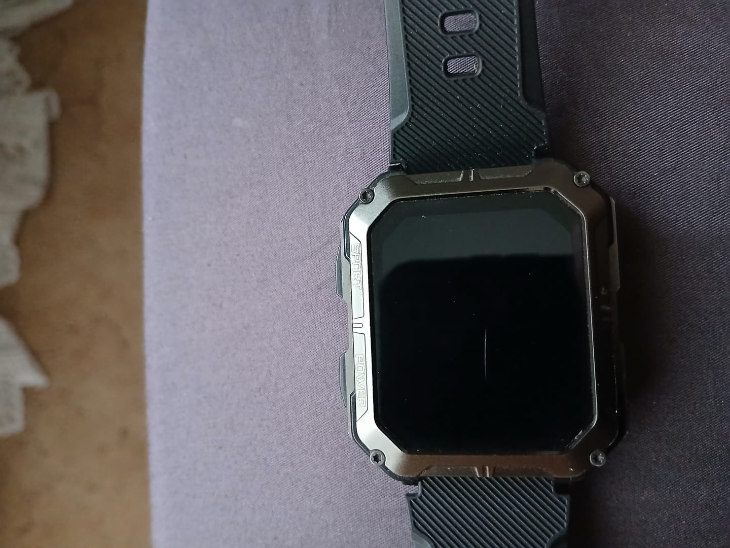 Customer photo review of Hard Hat Smartwatch