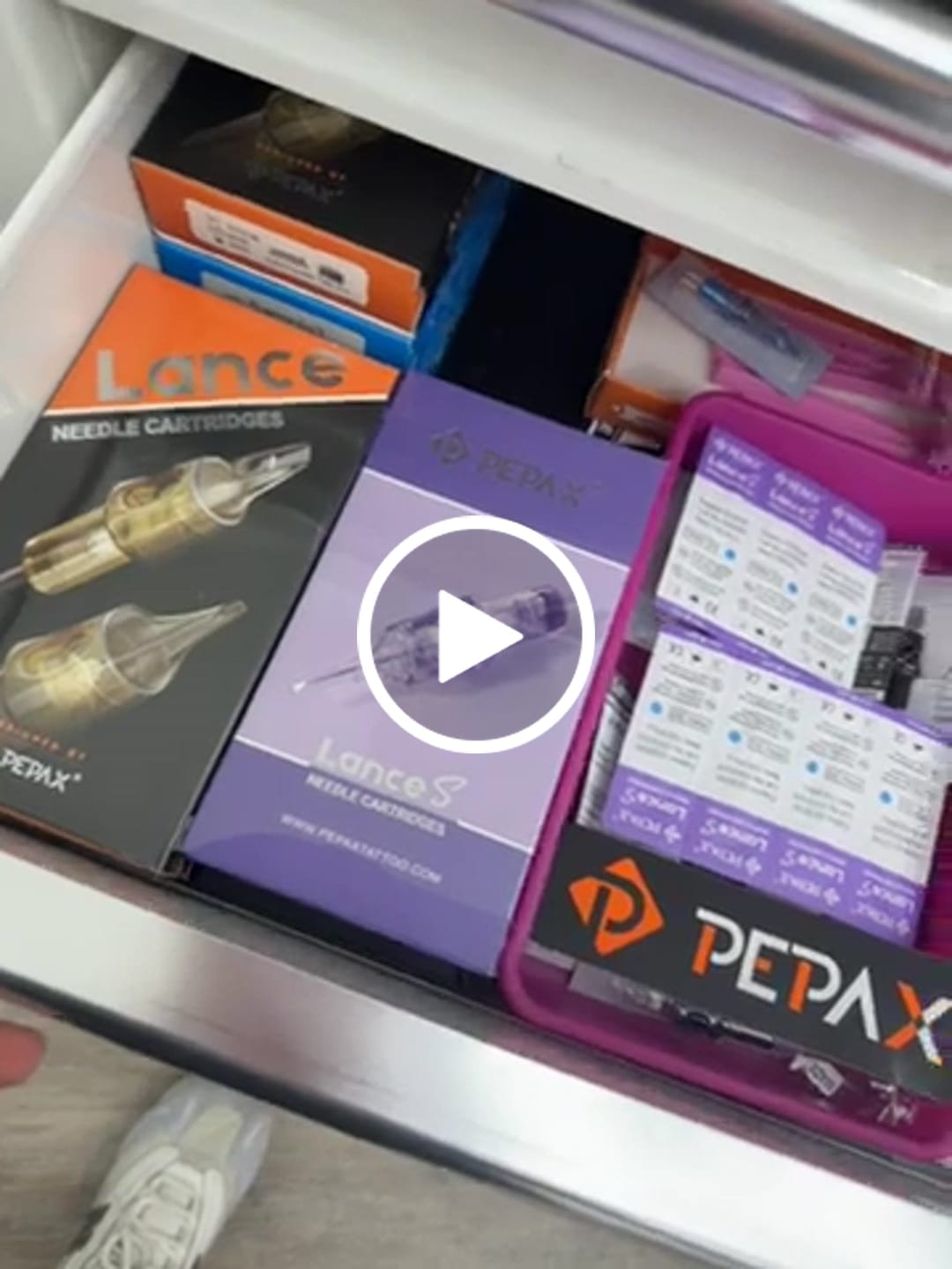 Customer video review of PEPAX Lance Tattoo Cartridge Needles Round Liner (20pcs per box)