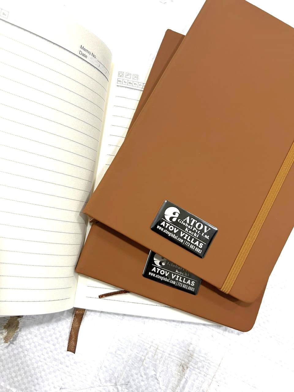 Customer photo review of Premium Notebooks | Corporate Gift | PrintMine.in