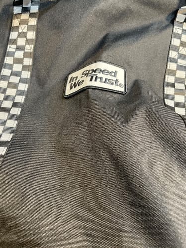 Customer photo review of "CHECKERS" Limited-Edition Duffle Bag