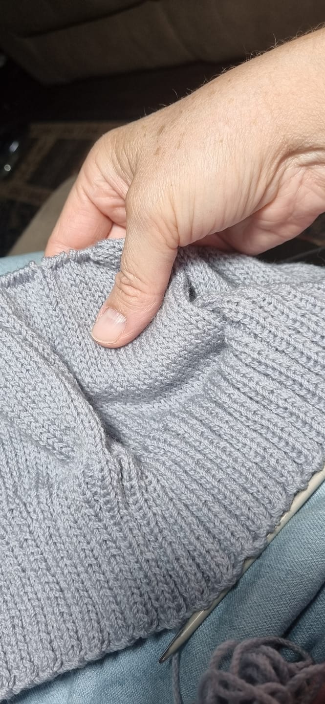 Customer photo review of Bluebell Merino 5 ply - Patons