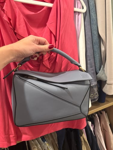 Customer photo review of SMALL PUZZLE 24 BAG IN CLASSIC LIGHT PURPLE CALFSKIN