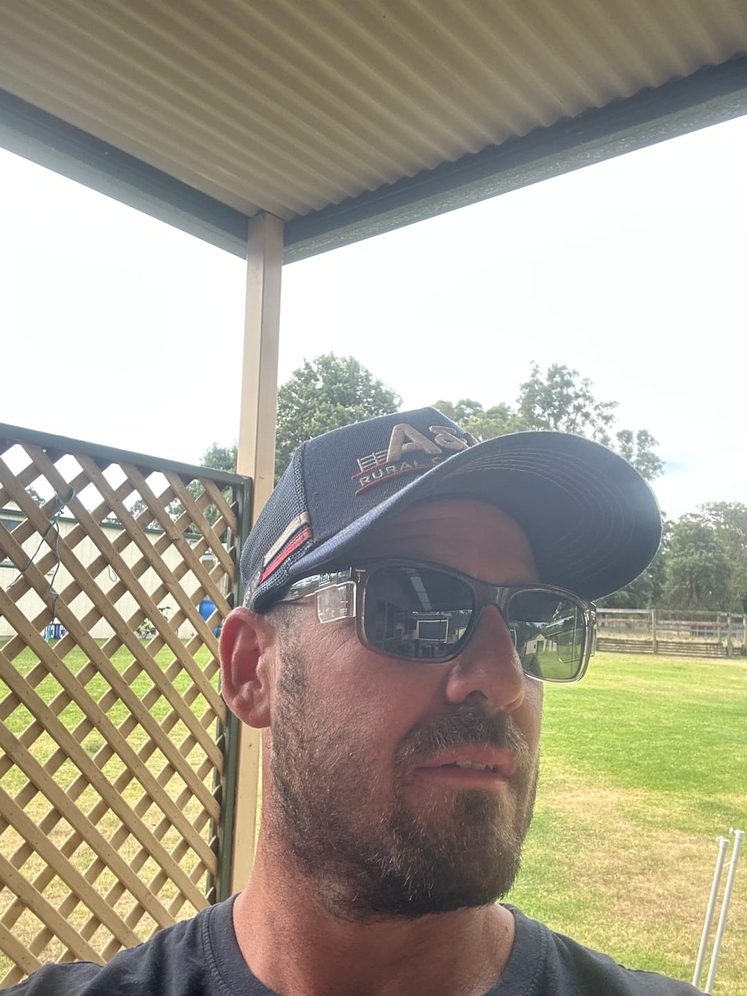 Customer photo review of Kenneth Steel Polarised Safety Glasses