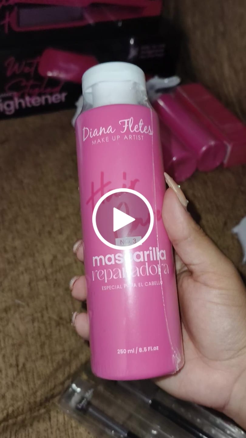 Customer video review of Mascarilla Reparadora