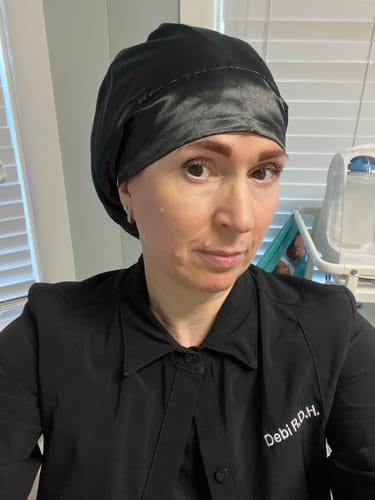 Customer photo review of Black Satin