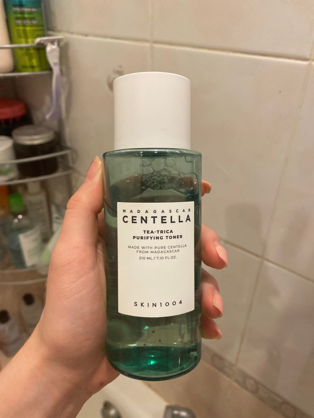 Customer photo review of Pretiekaisuma toniks ar tējas koku SKIN1004 Madagascar Centella Tea-Trica Purifying Toner