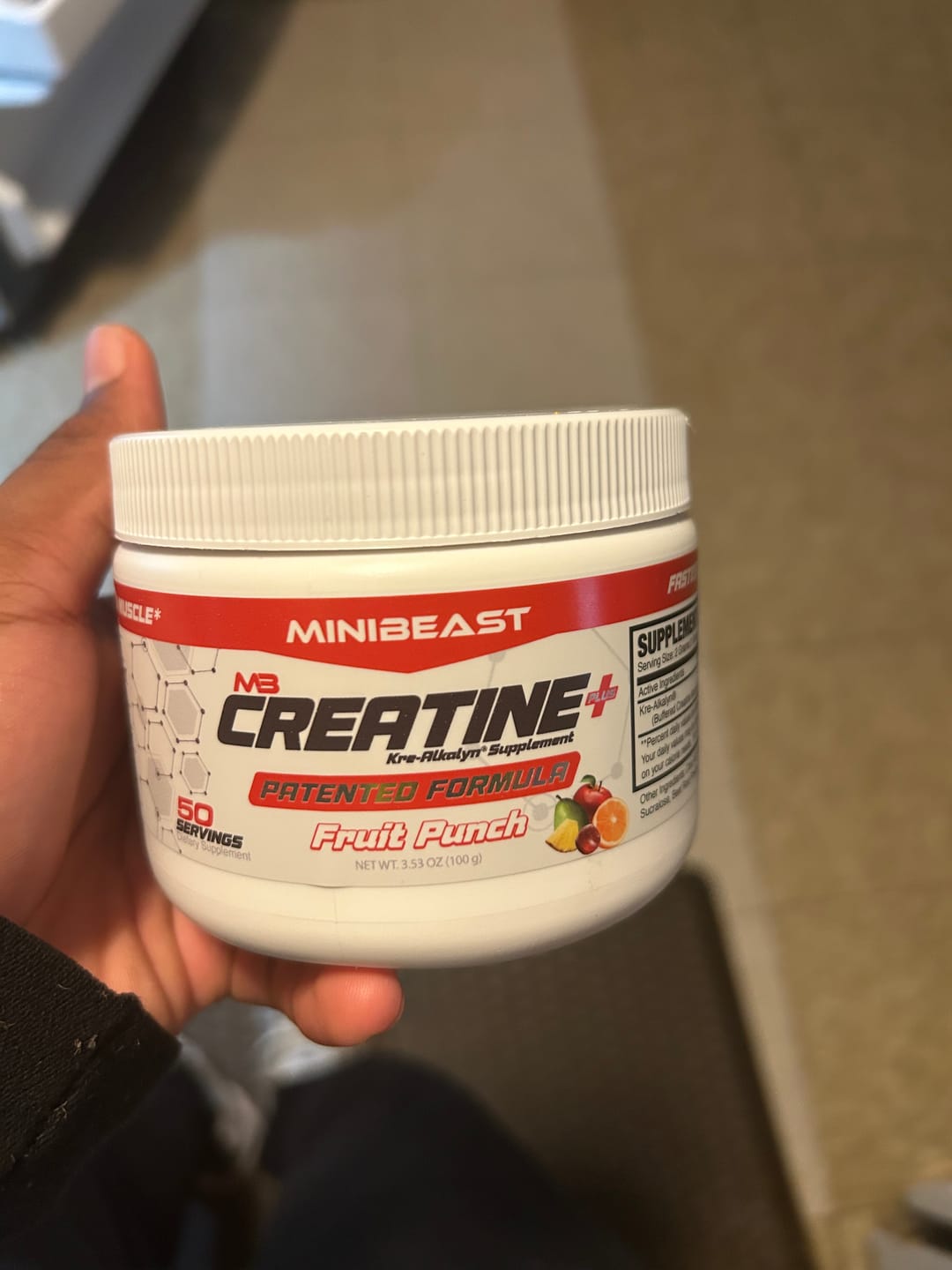 Customer photo review of MB Creatine Plus+