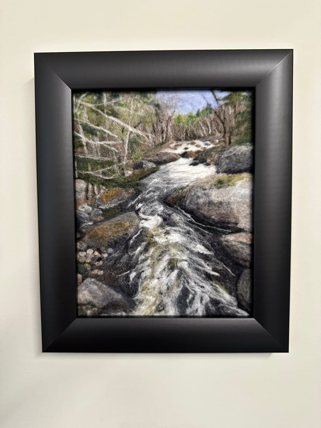 Customer photo review of River Rock - 1 oz Felter's Fleece