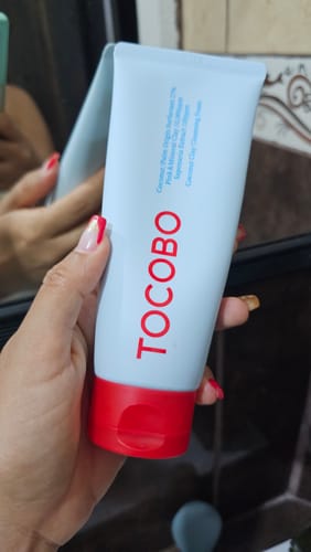 Customer photo review of Coconut Clay Cleansing Foam