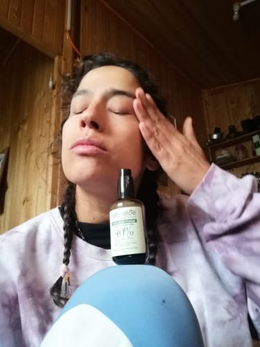 Customer photo review of Set Naturaloe Crema día antiage + Serum antiage + Gel puro Aloe