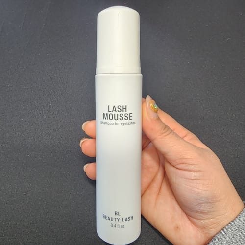 Customer photo review of Lash Mousse