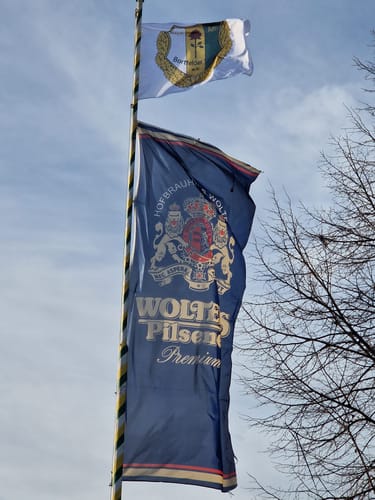 Customer photo review of Fahne inkl. Druck