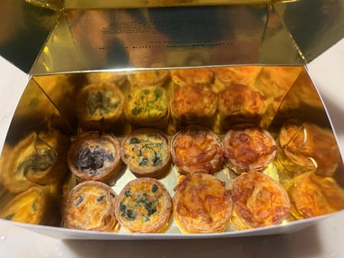 Customer photo review of Miniature Quiche Obsession