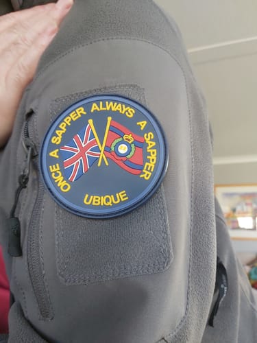 Customer photo review of PVC Patches RE Sapper