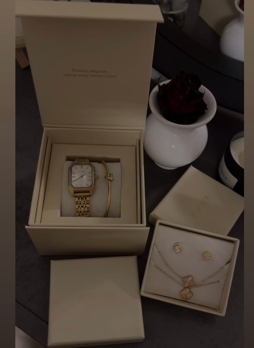 Customer photo review of Flora Gold Set