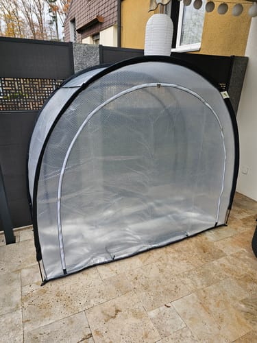 Customer photo review of Überwinterungszelt Arctic ThermoPLUS für Pflanzen L 186 x B 84 x H 175 cm