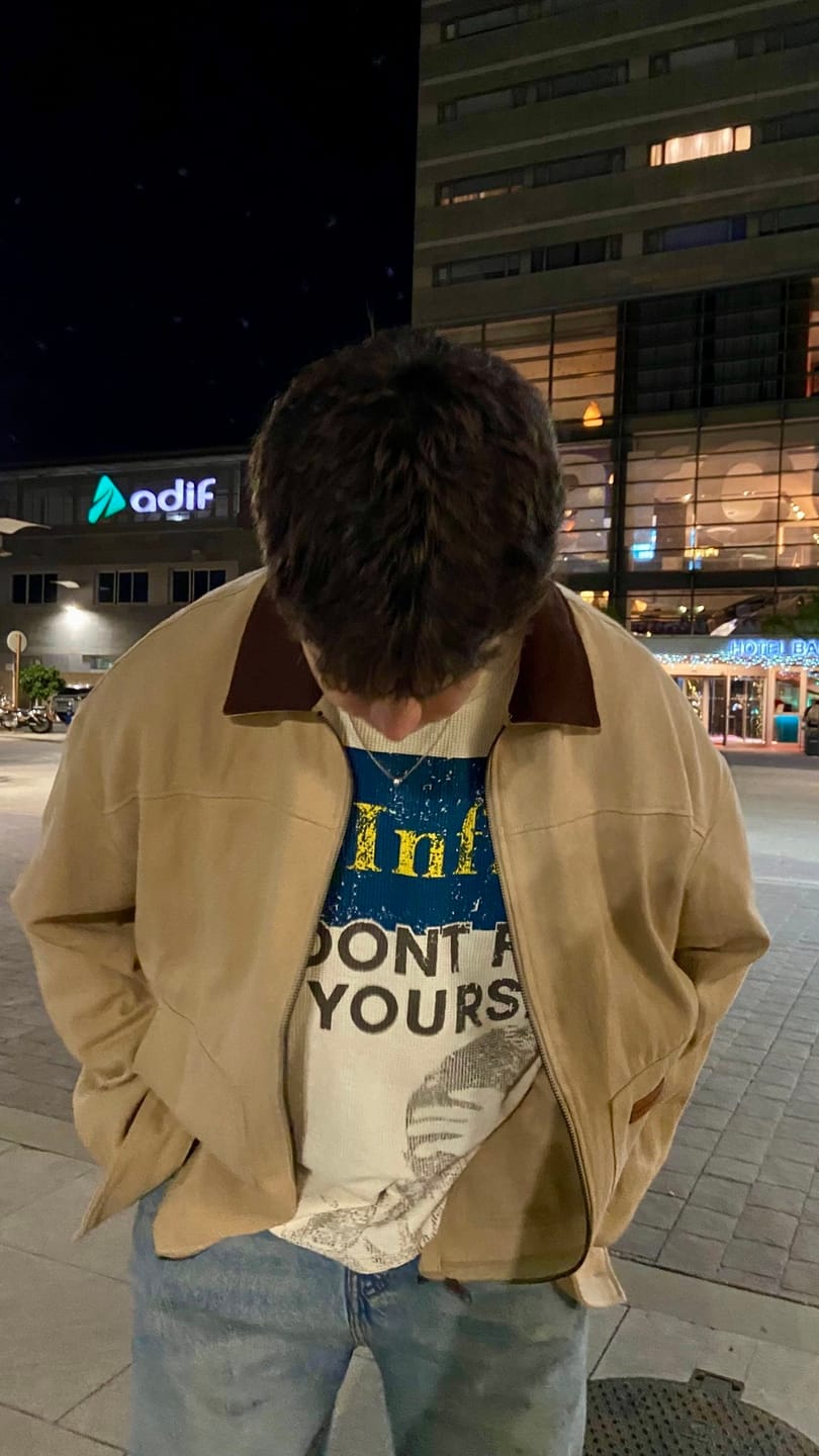 Customer photo review of Omirad “COPYCAT WAR” Heavy Waffle Long Sleeve