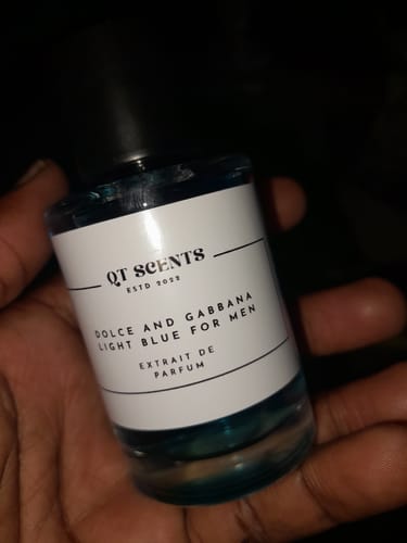 Customer photo review of Inspired by Dolce and Gabbana light blue for men