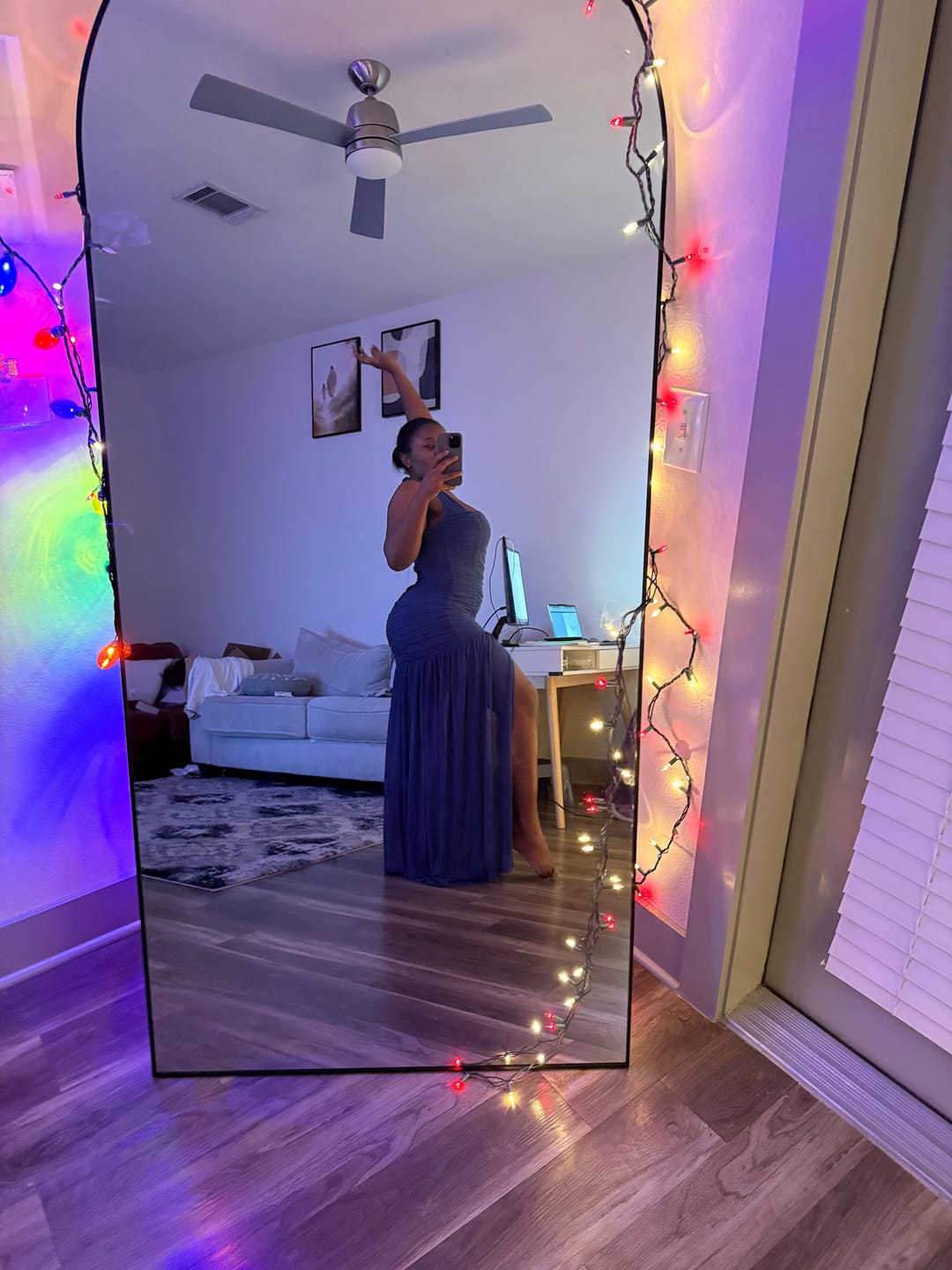 Customer photo review of "PALOMA NIGHTS" MAXI DRESS