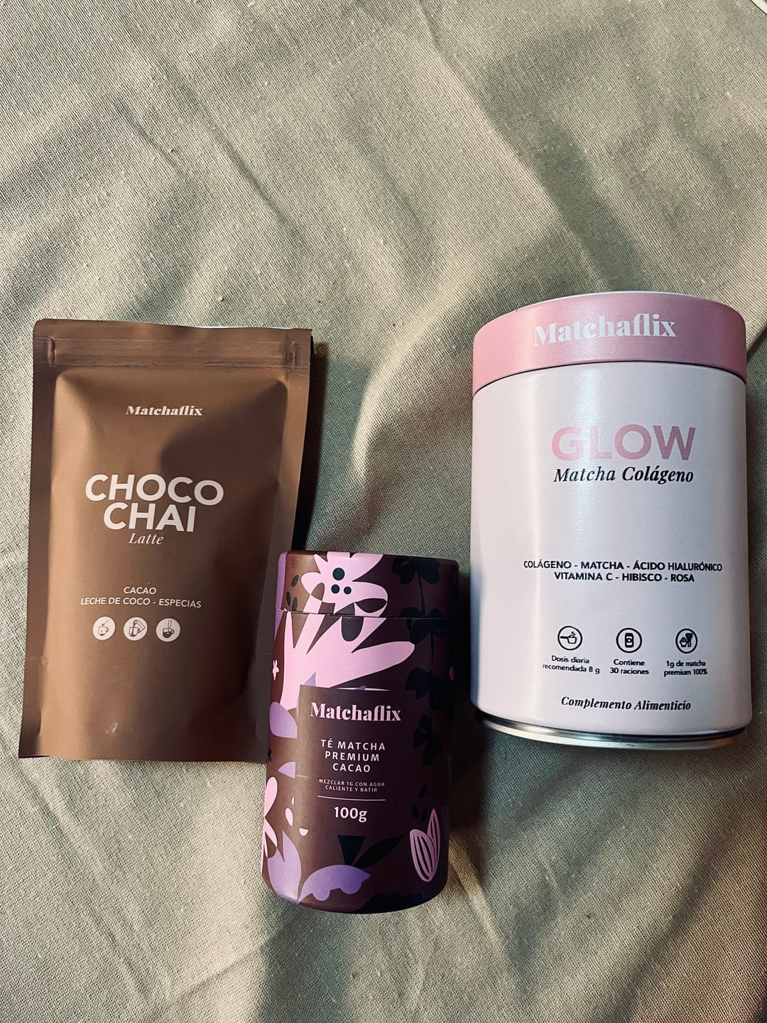 Customer photo review of Té Matcha Premium Cacao