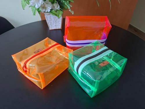 Customer photo review of CRISTAL 0,40 FLEXIVEL COLORIDO IMPORTADO COR VERDE NEON