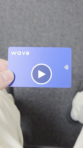Customer video review of Wave NFC Business Card