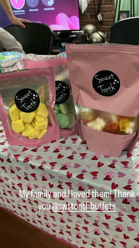 Customer photo review of Fall Mix Gummy Bears - 1LB