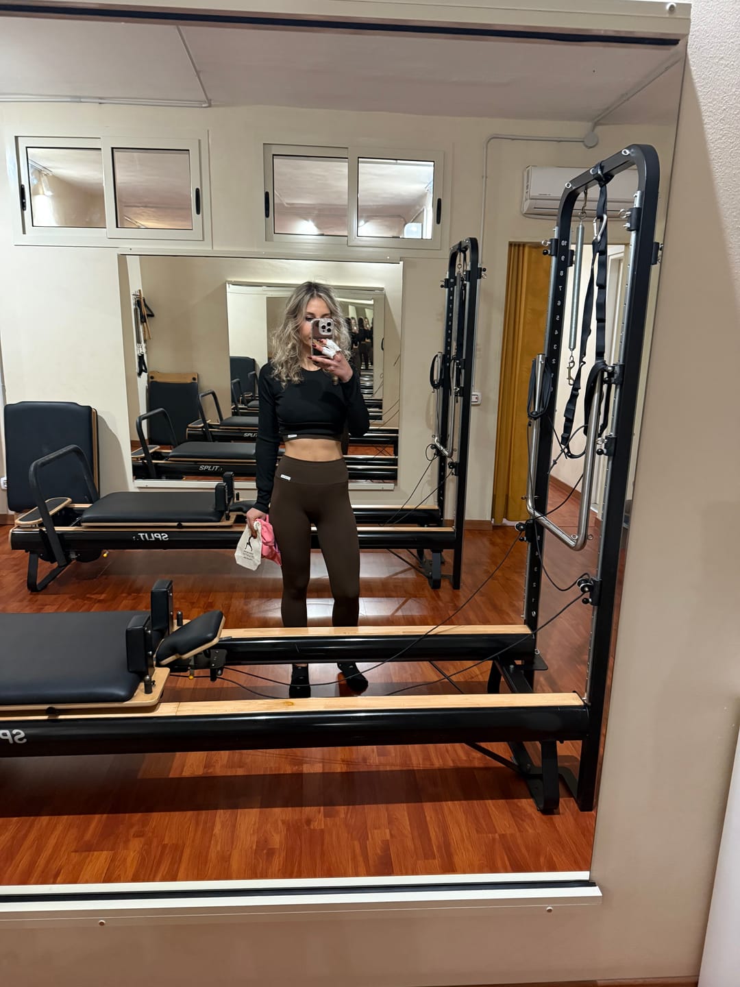 Customer photo review of Completo Yoga Cioccolato