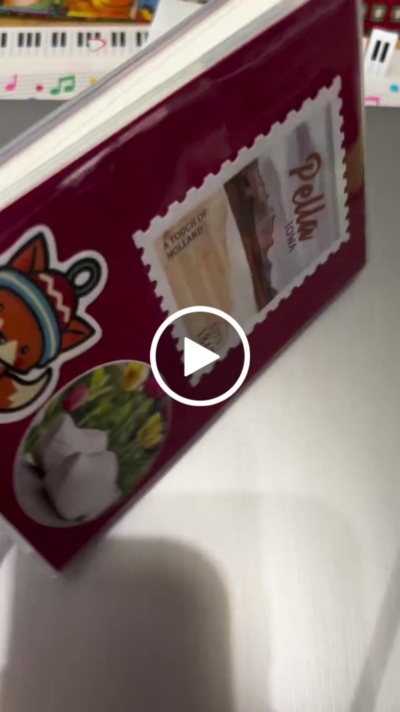 Customer video review of Vinyl Clear Cover | Weekly Planner | Core | 288