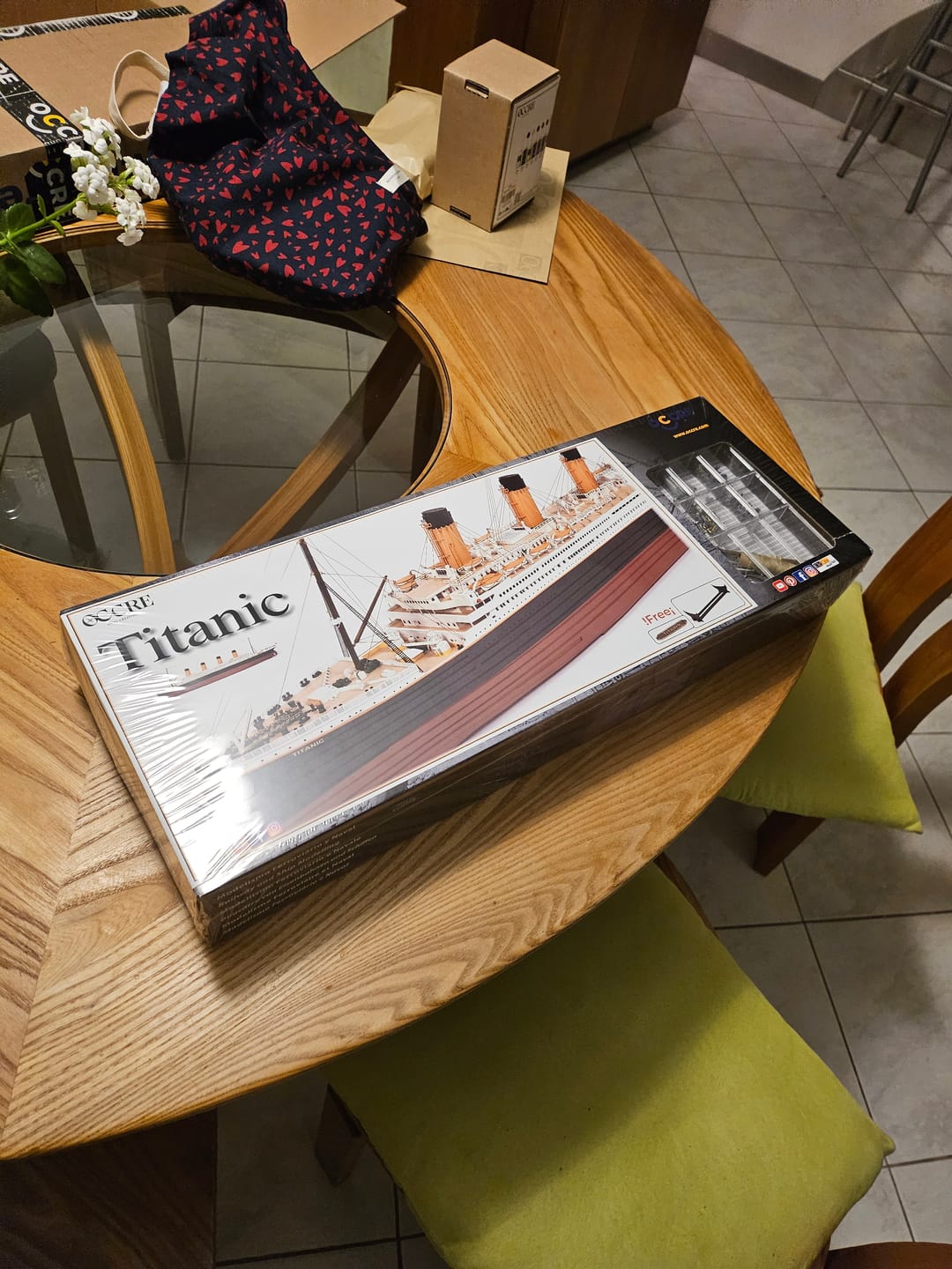 Customer photo review of Maqueta Barco Titanic