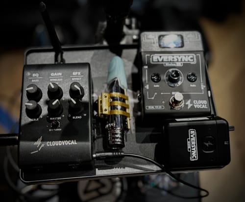 Customer photo review of EverSync Wireless IEM (2X Receivers)